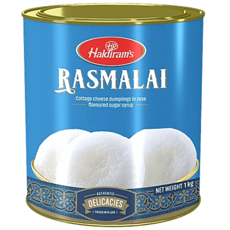 "Haldiram" Sweet-Rasmalai 1kg/Dose