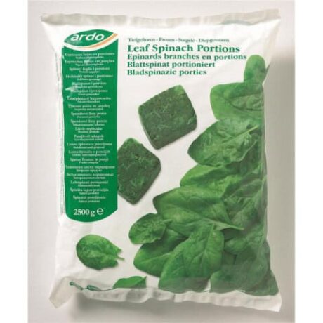 Blattspinat portioniert 2.5kg TK