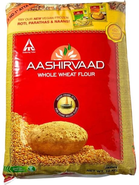 Aashirvaad Whole Wheat Atta 10kg