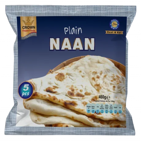 Crown Tandoori Naan - 5 Stick/400gm
