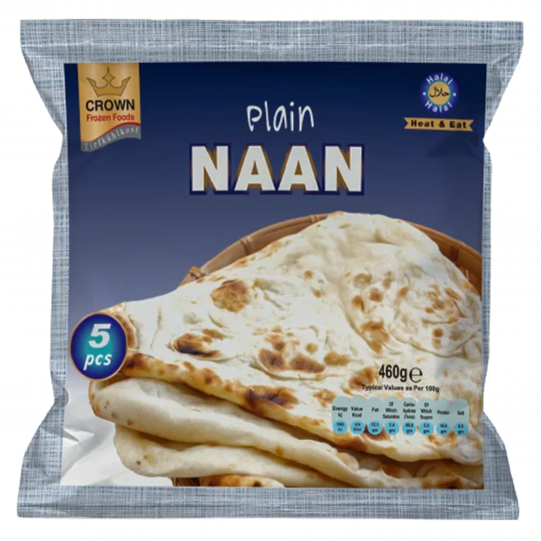Crown Tandoori Naan – 5 Stick:400gm