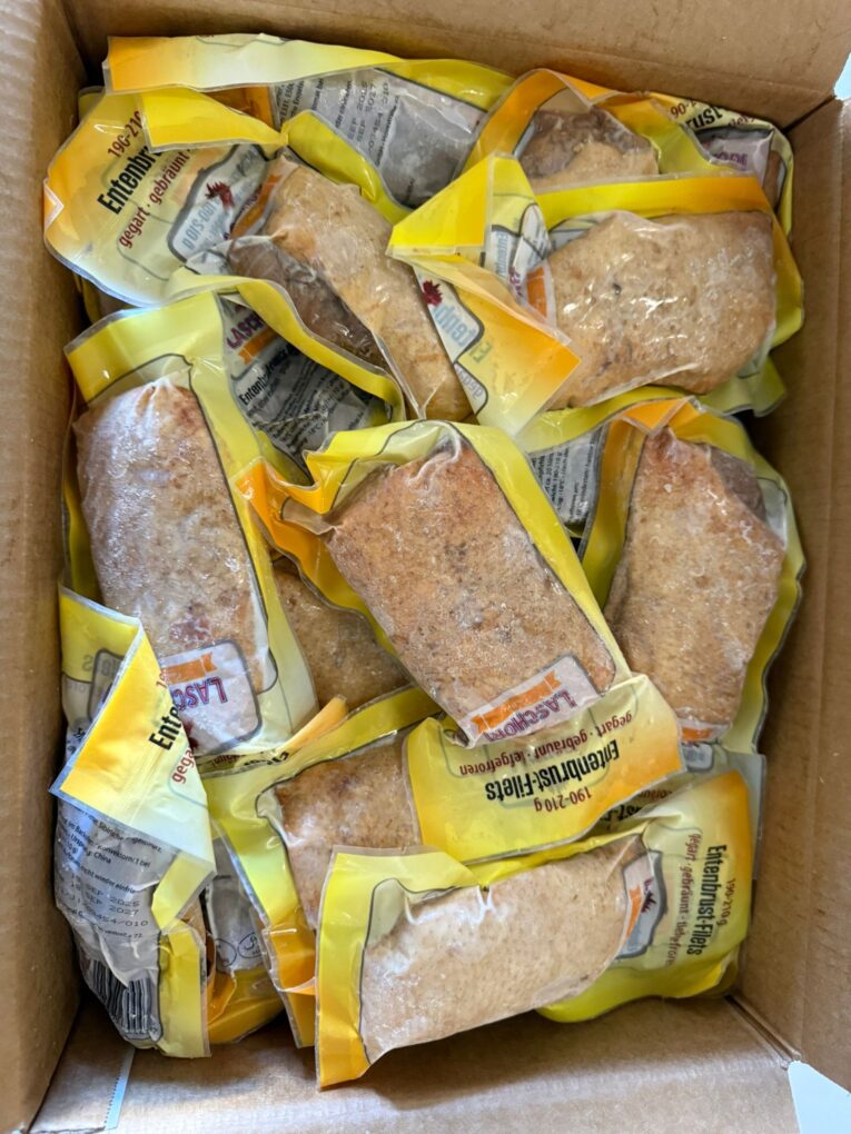 Entenbrust 190:210 g, gegart