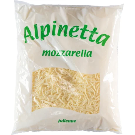 Mozzarella gerieben 40% 6mm