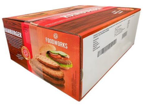 Hamburger Fleisch 40x125g 5kg "Foodworks"