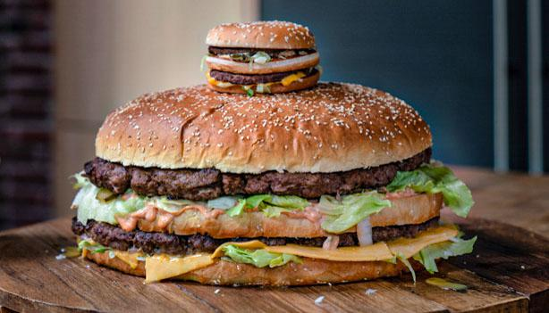 Hamburger Giant Sesame