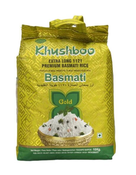 Khushboo Gold Premium Basmati Reis - 10kg/Sack