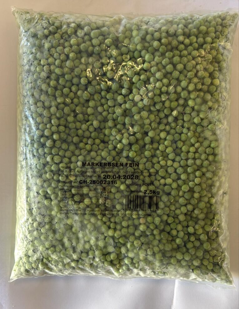 Markerbsen fein max. 8.2mm 2.5kg