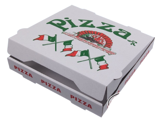 Pizzakartons 22x22x4 100 Stick
