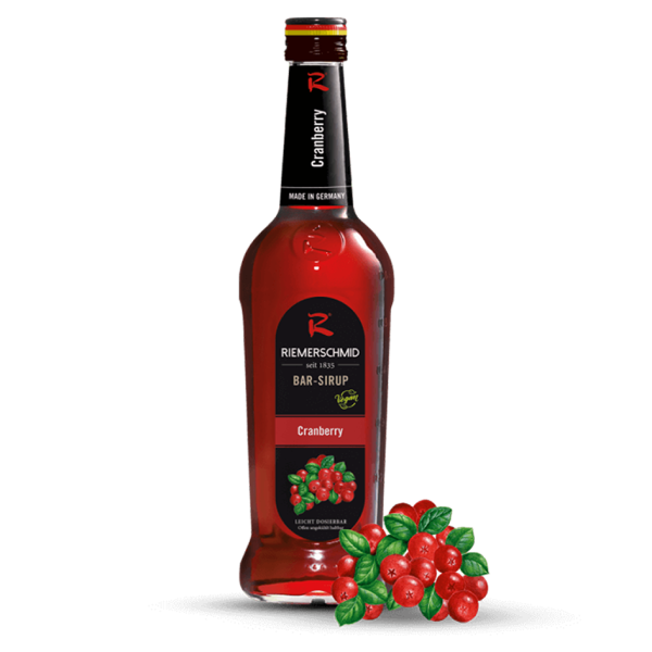 RIEMERSCHMID Bar-Sirup Cranberry 0,7l