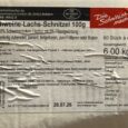 Schweineschnitzel 100g 60 Stick 6kg