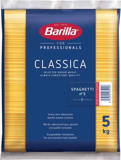 Spaghetti Barilla Nr.5 5kg