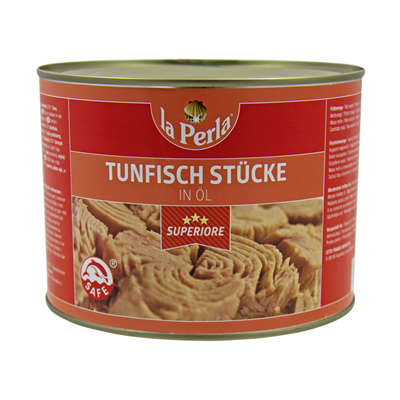 Tuna Chunks in Oil "La Perla" 60,5 oz