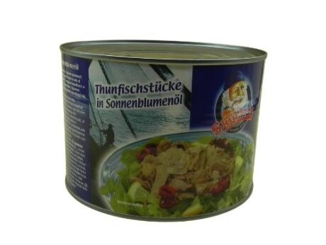 Tuna Chunks in Oil "Delina" 1705g ATG/Dose