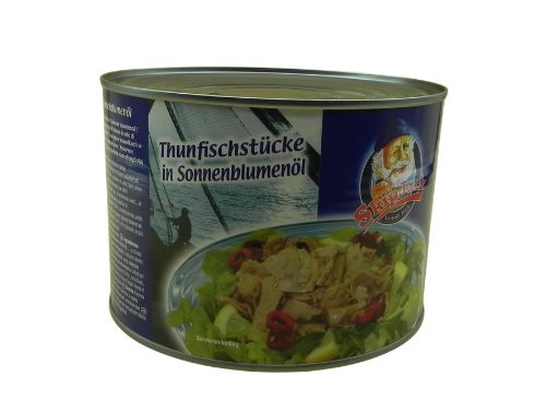 Thunfischstücke in Öl "Delina" 1705g ATG / Dose