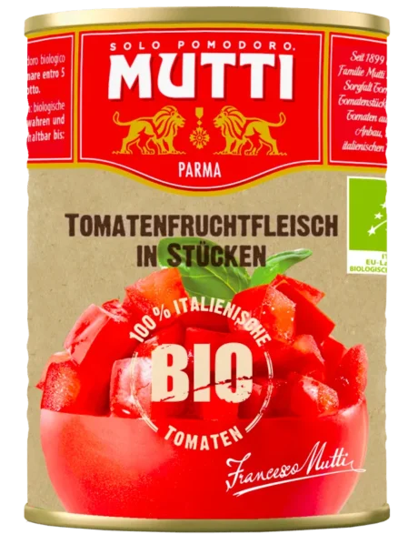 Tomaten gehackt 6x6mm "MUTTI" Bag in Box 10kg
