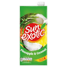 SUN EXOTIC Pineapple & Coconut 1Liter