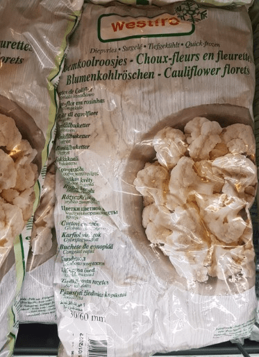 Cauliflower Florets 30/60 2.5kg