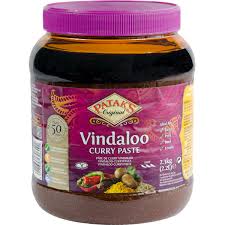 Patak Paste Vindaloo Curry 2300g/Glas