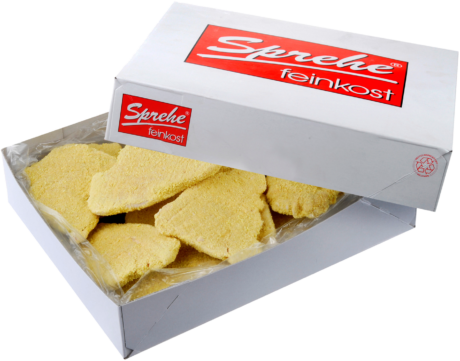 Breaded Chicken Schnitzel "Sprehe" 180g 3kg Karton